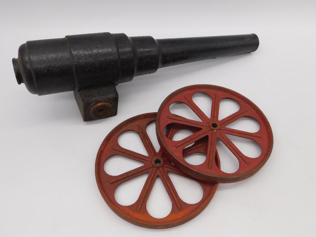 VINTAGE TOY BIG-BANG CANNON PIECES: VINTAGE TOY BIG-BANG CANNON PIECES