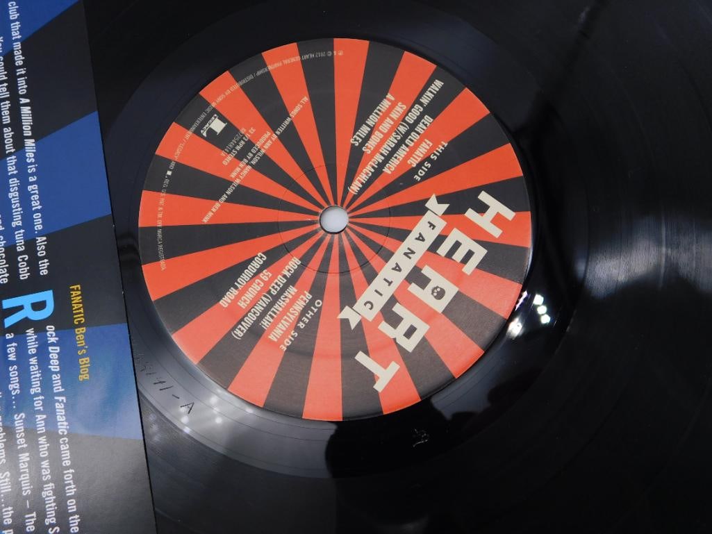 FANATIC BY HEART VINYL RECORD - 2