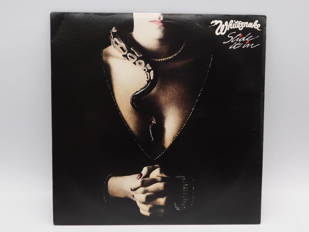 SLIDE IT IN BY WHITESNAKE VINYL RECORD: SLIDE IT IN BY WHITESNAKE VINYL RECORD