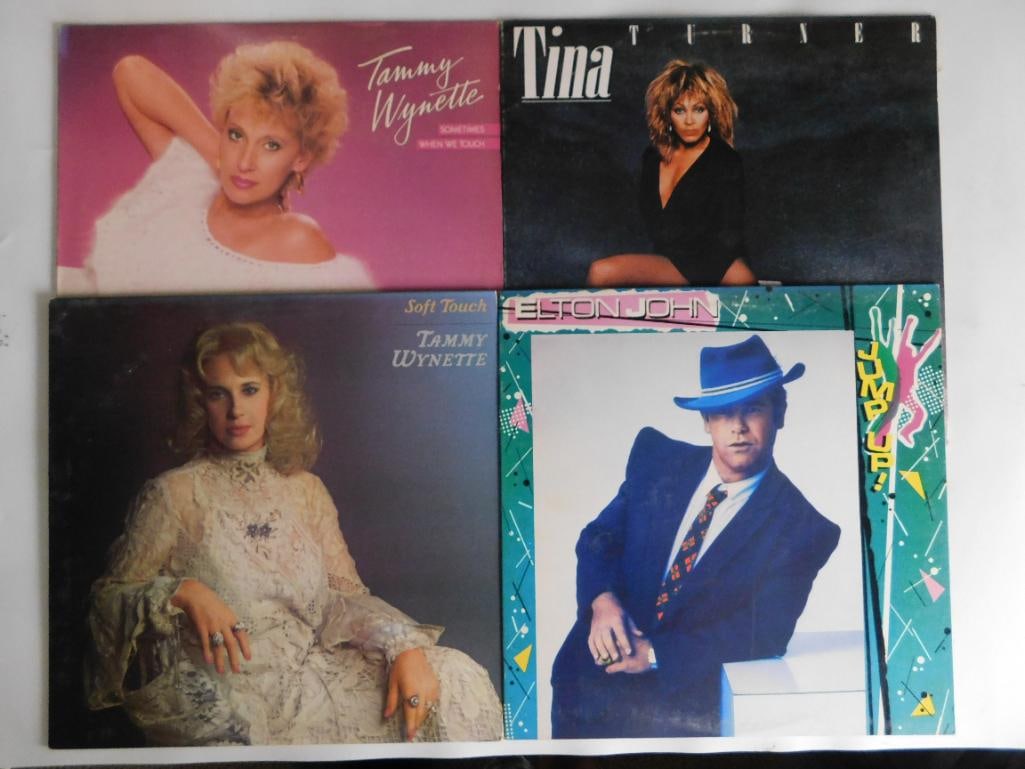 VINTAGE VINYL RECORDS LOT OF 4: VINTAGE VINYL RECORDS LOT OF 4