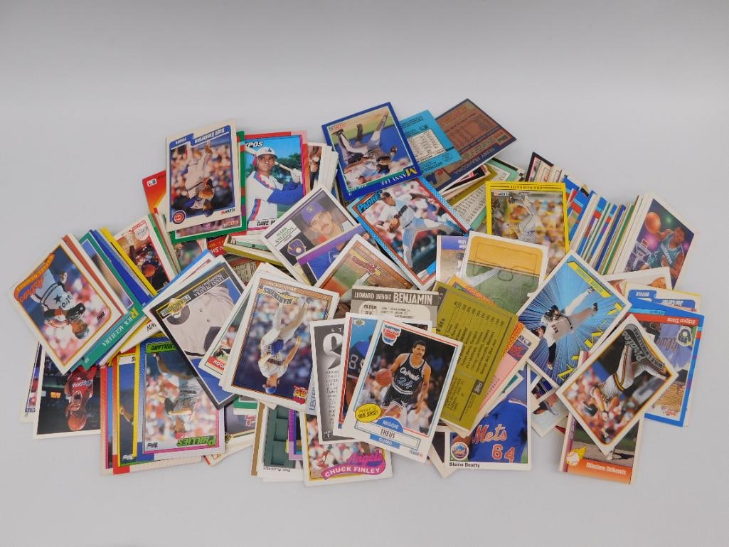 VINTAGE SPORTS TRADING CARDS APPROXIMATELY 500 CARDS: VINTAGE SPORTS TRADING CARDS APPROXIMATELY 500 CARDS