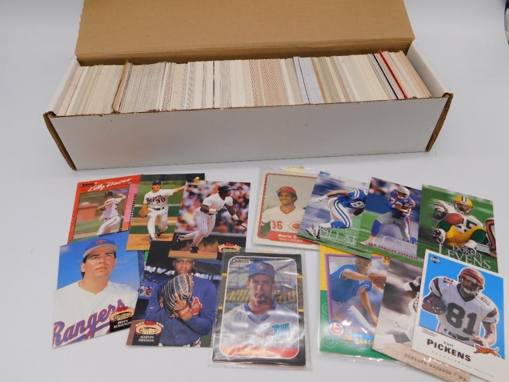 VINTAGE SPORTS TRADING CARDS APPROXIMATELY 500 - 800 CARDS: VINTAGE SPORTS TRADING CARDS APPROXIMATELY 500 - 800 CARDS