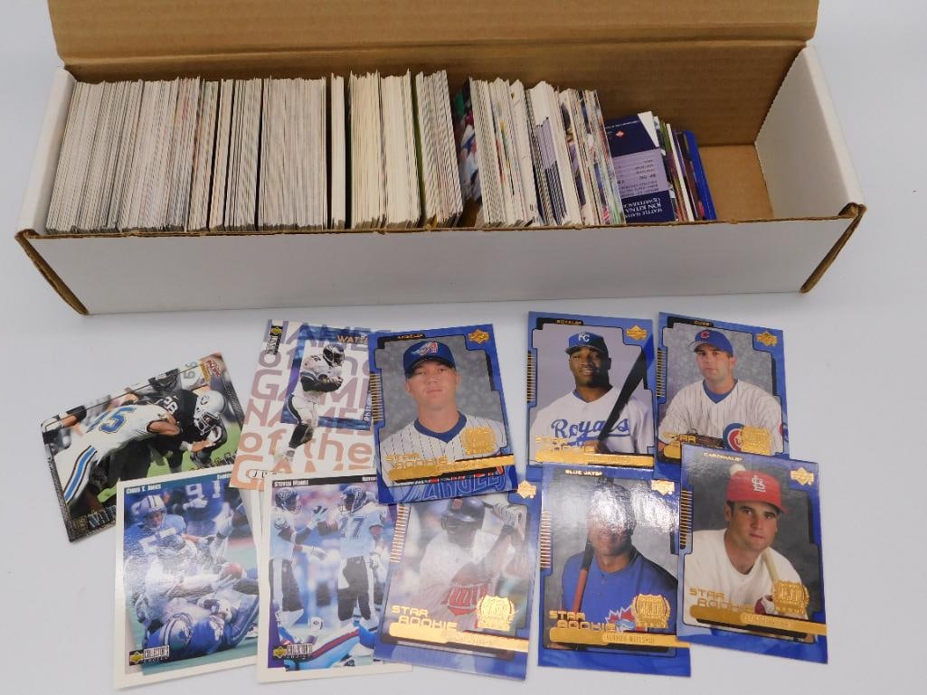 VINTAGE SPORTS TRADING CARDS APPROXIMATELY 200 - 300 CARDS: VINTAGE SPORTS TRADING CARDS APPROXIMATELY 200 - 300 CARDS