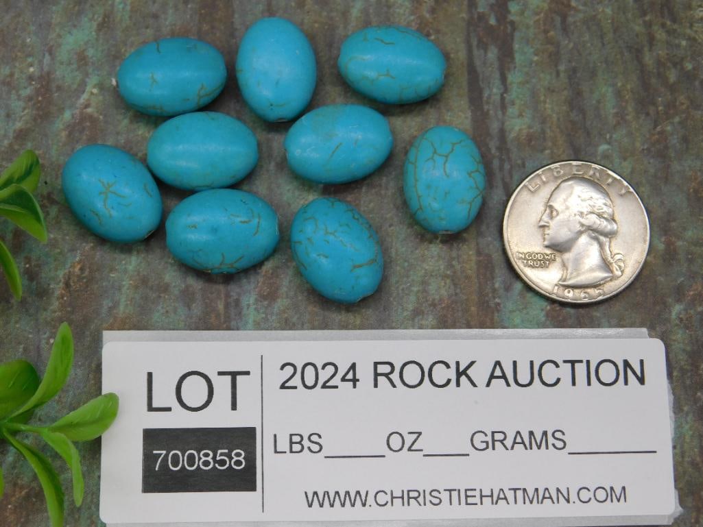 STONE BEADS ROCK STONE LAPIDARY SPECIMEN - 2