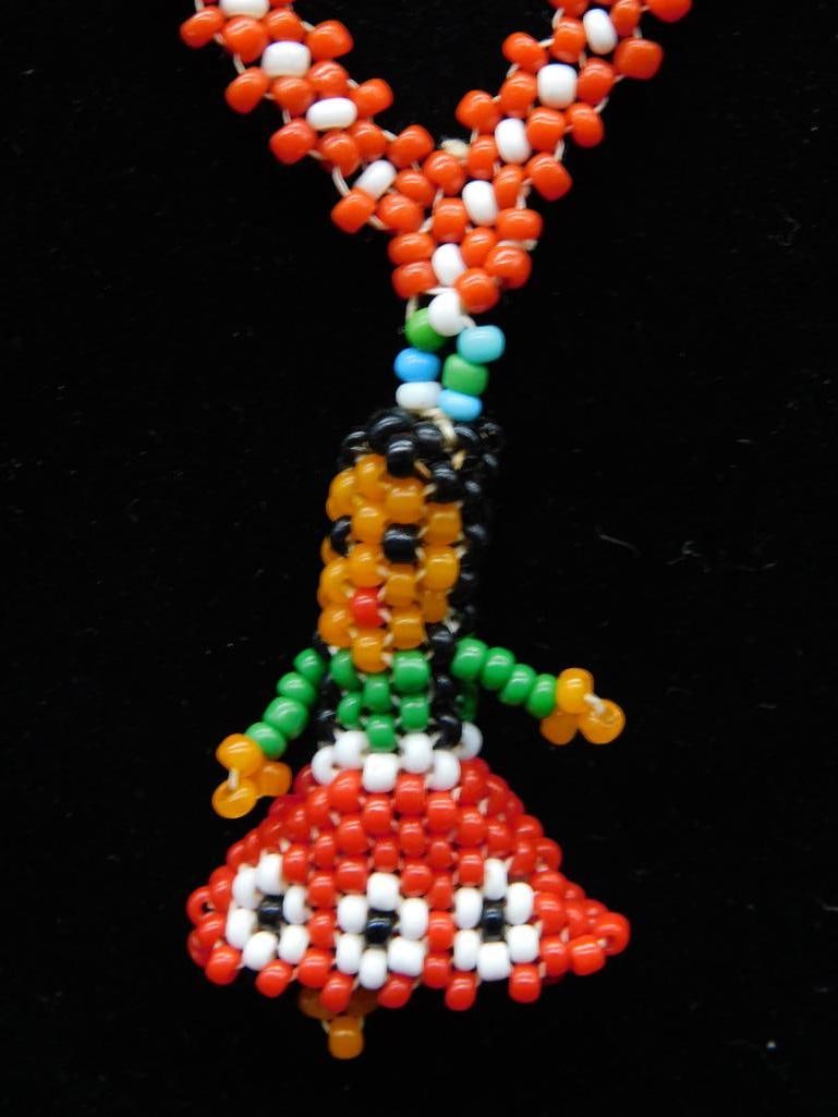 SEED BEAD NECKLACE: SEED BEAD NECKLACE