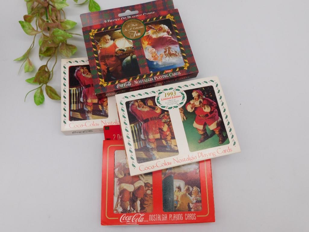 COCA-COLA COKE ADVERTISING PLAYING CARDS (1 of 2)