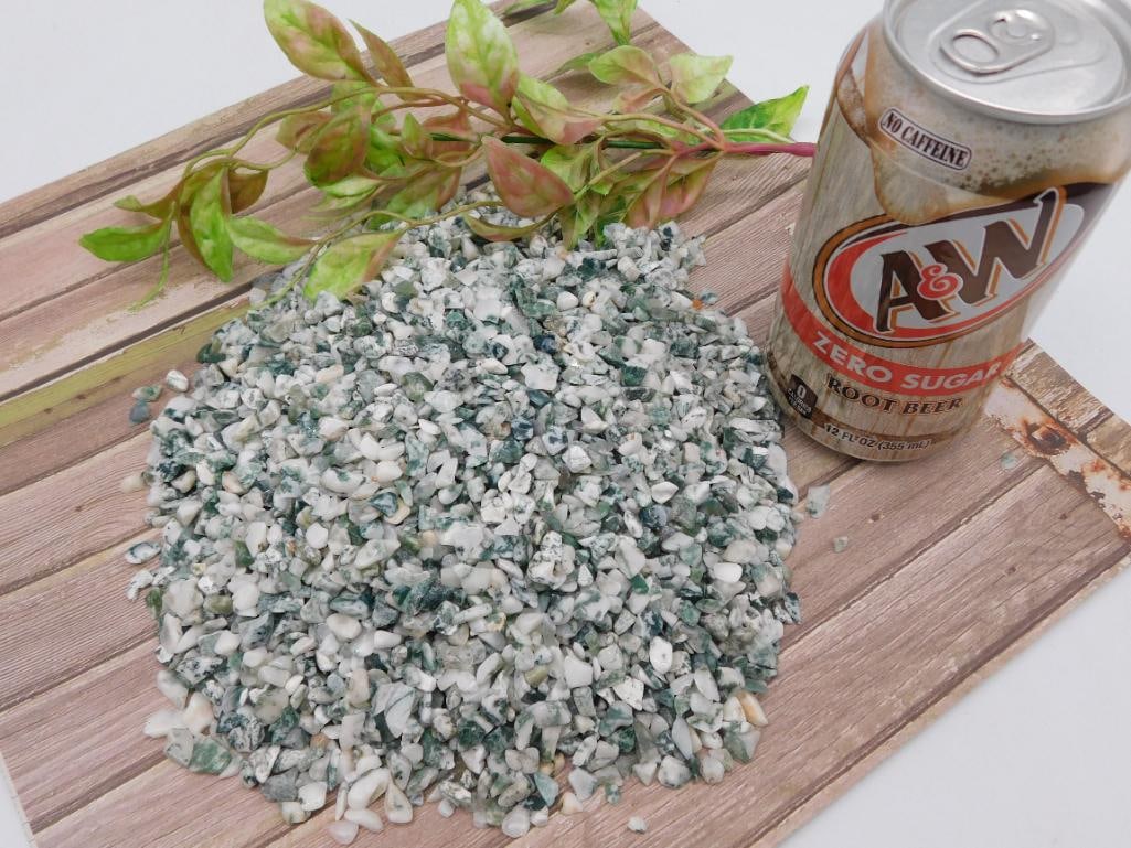 1 KILO TREE AGATE ROCK STONE LAPIDARY SPECIMEN - 2