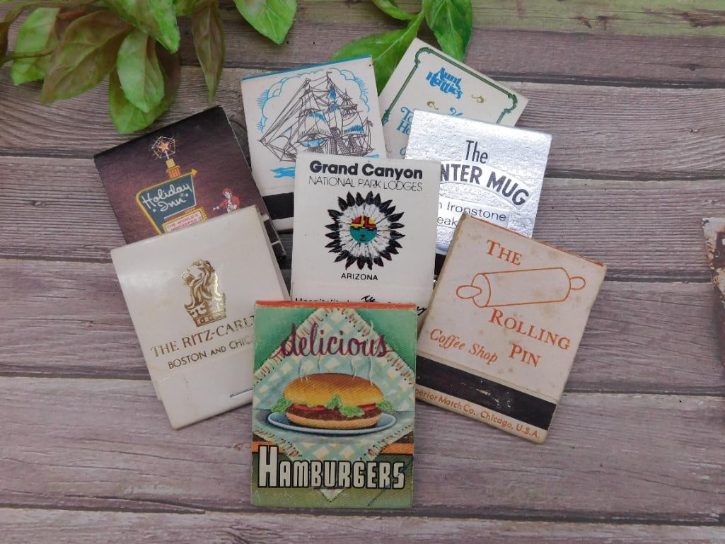 ADVERTISING MATCHBOOKS VINTAGE ANTIQUE (1 of 2)