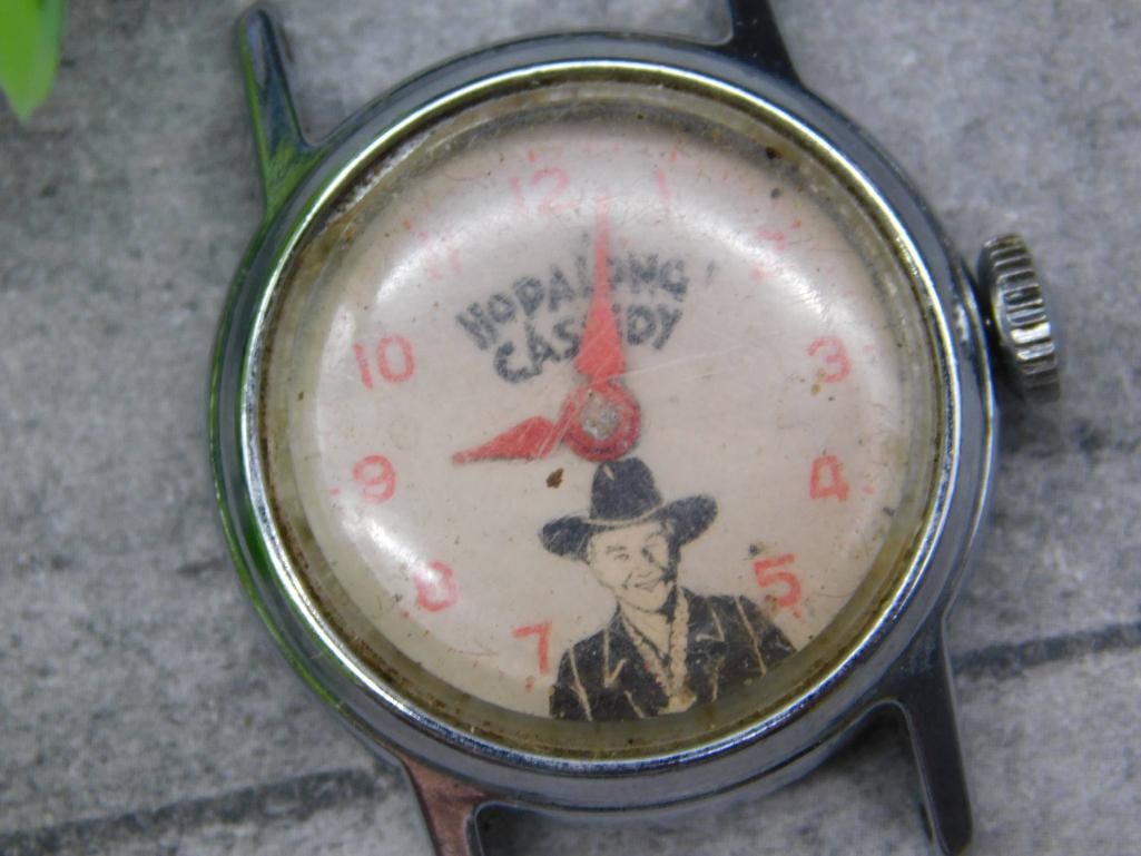 Hopalong Cassidy Vintage Watch Case: Hopalong Cassidy Vintage Watch Case