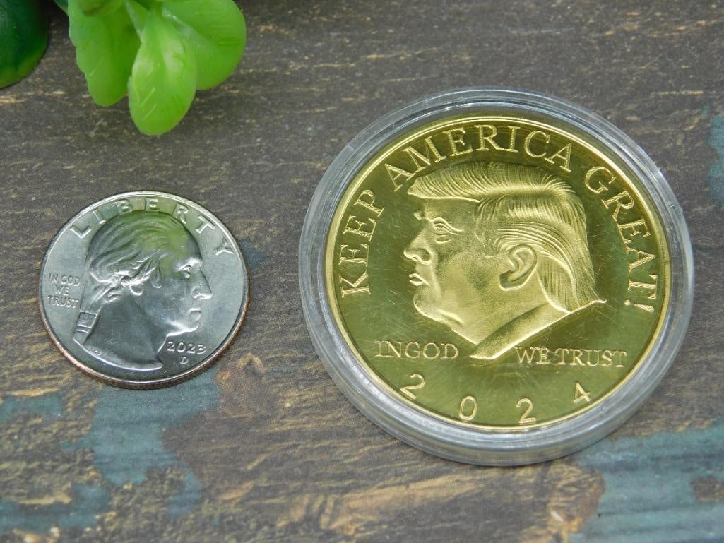 2024 Keep America Great Donald Trump Collectible Coin (1 of 3)