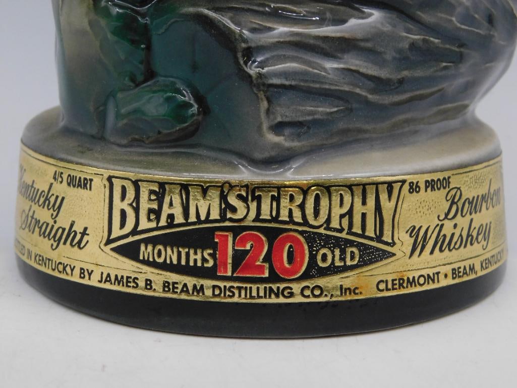 Beam?s Trophy Decanter, Eagle Design, 120-Month-Old Bourbon (1 of 3)