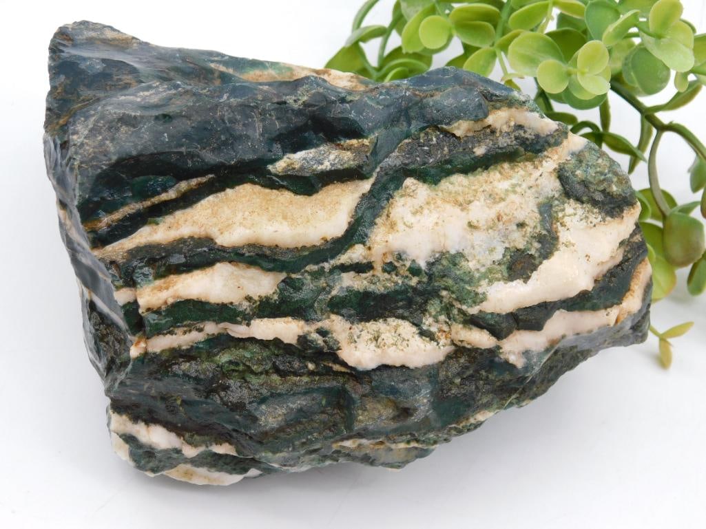 ZEBRA ROCK ROCK STONE LAPIDARY SPECIMEN: ZEBRA ROCK ROCK STONE LAPIDARY SPECIMEN