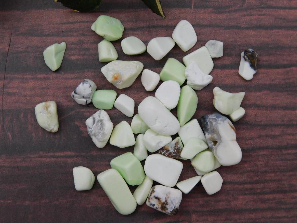 Lemon Chrysoprase Gemstones Rock Stone Lapidary Specimen (1 of 3)