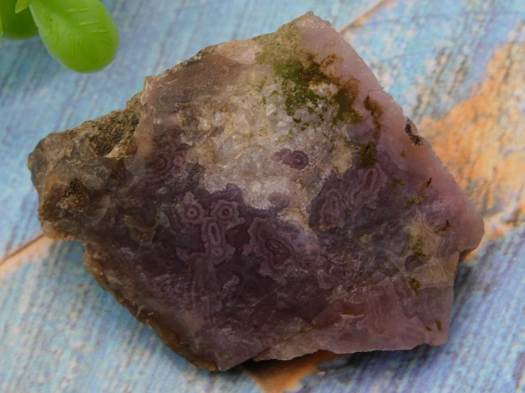 Luna Agate Rock Stone Lapidary Specimen - 2