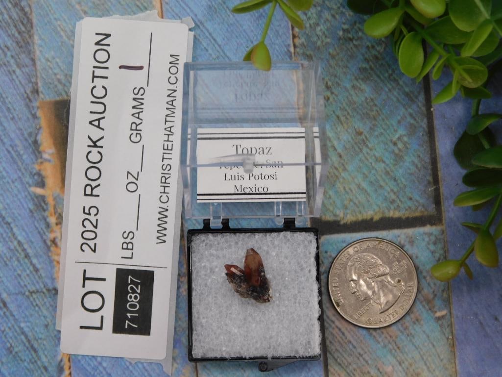 Topaz Rock Stone Lapidary Specimen - 2