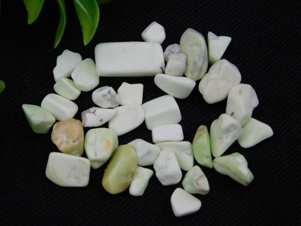 Lemon Chrysoprase Gemstones ROCK STONE LAPIDARY SPECIMEN (1 of 3)