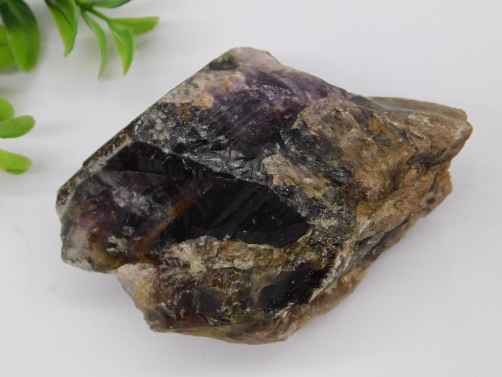 Cacoxenite Amethyst Rock Stone Lapidary Specimen: Cacoxenite Amethyst Rock Stone Lapidary Specimen