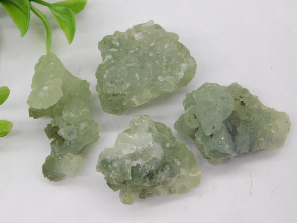 Prehnite Rock Stone Lapidary Specimen: Prehnite Rock Stone Lapidary Specimen