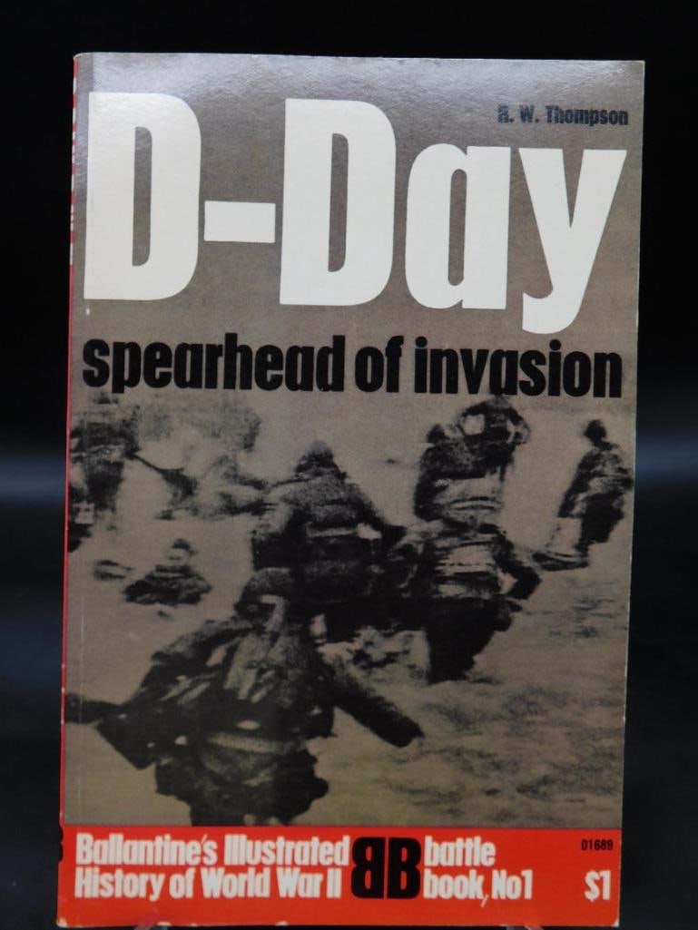 1960S-1970S D-DAY SPEARHEAD OF INVASION BALLENTINES ILLUSTRATED HISTORY OF THE V: 1960S-1970S D-DAY SPEARHEAD OF INVASION BALLENTINES ILLUSTRATED HISTORY OF THE V