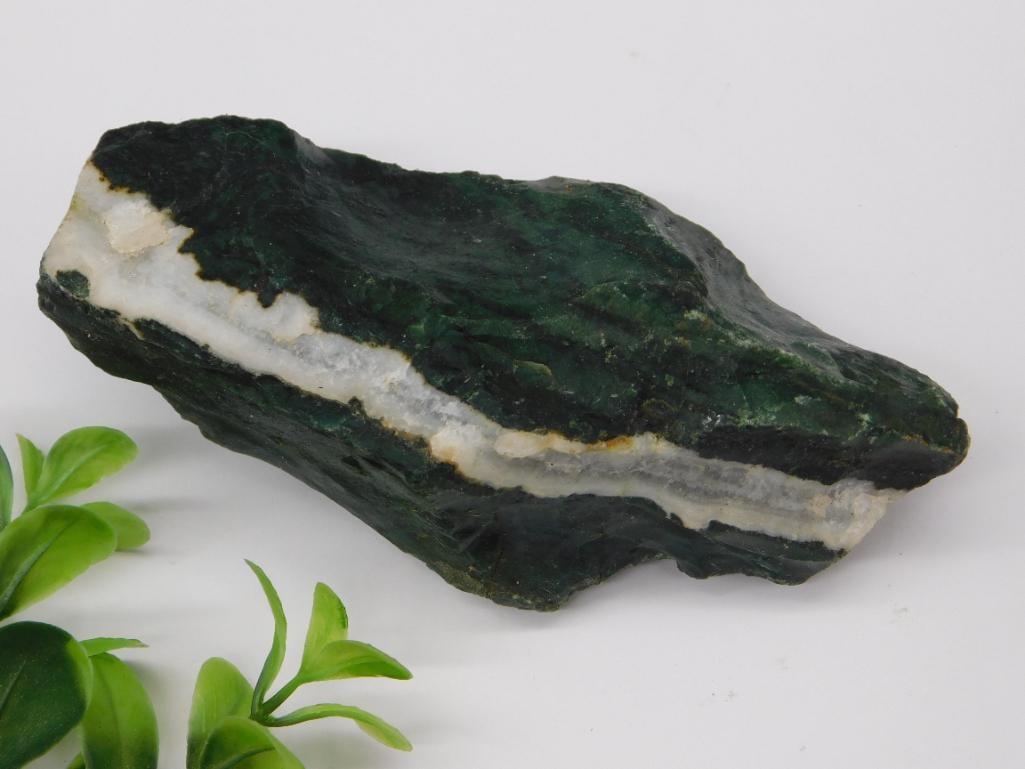ZEBRA ROCK STONE LAPIDARY SPECIMEN (1 of 2)