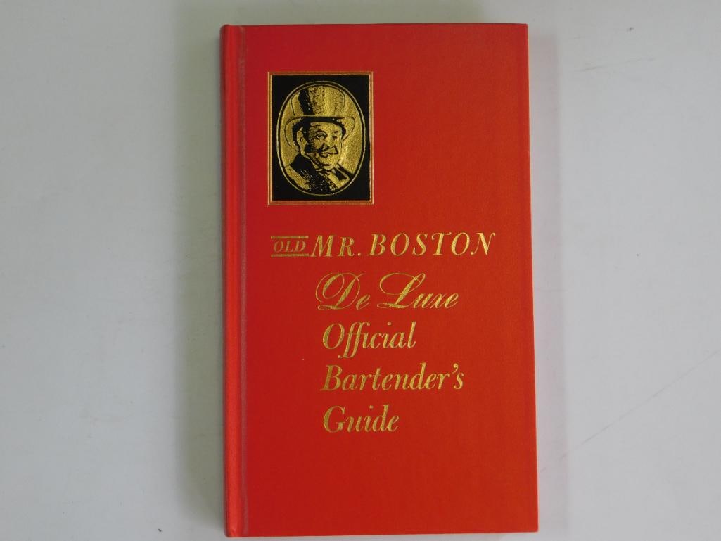 1963 OLD MR BOSTON DE LUXE OFFICIAL BARTENDERS GUIDE BOOK: 1963 OLD MR BOSTON DE LUXE OFFICIAL BARTENDERS GUIDE BOOK