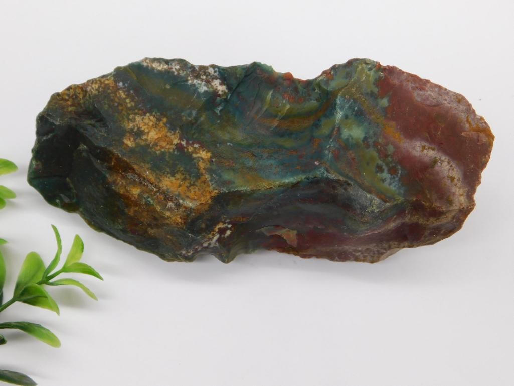 FANCY INDIA JASPER ROCK STONE LAPIDARY SPECIMEN: FANCY INDIA JASPER ROCK STONE LAPIDARY SPECIMEN