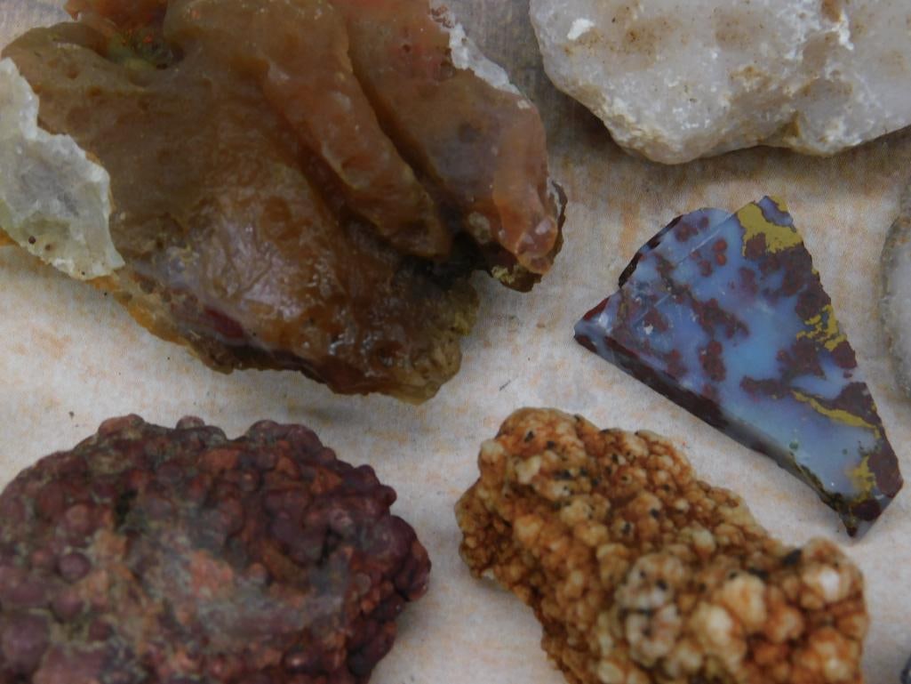 MIXED ROUGH LOT ROCK STONE LAPIDARY SPECIMEN - 2