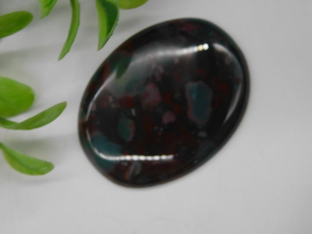 STONE CABOCHON ROCK STONE LAPIDARY SPECIMEN (1 of 2)