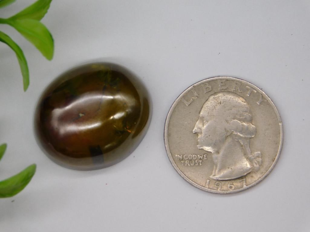 STONE CABOCHON ROCK STONE LAPIDARY SPECIMEN - 3