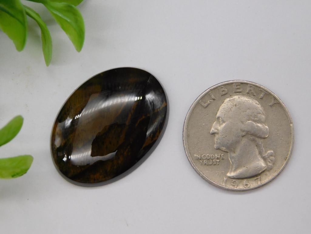 STONE CABOCHON ROCK STONE LAPIDARY SPECIMEN - 2