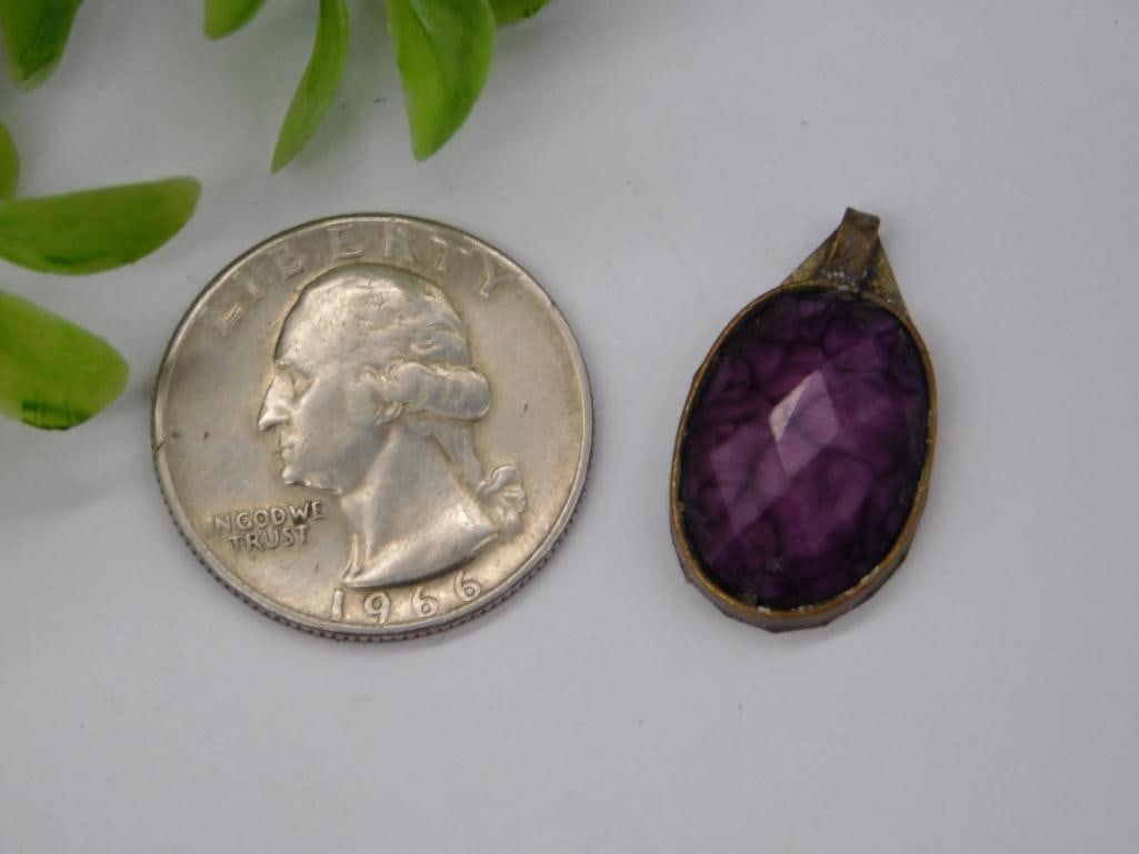 STONE CABOCHON ROCK STONE LAPIDARY SPECIMEN - 2