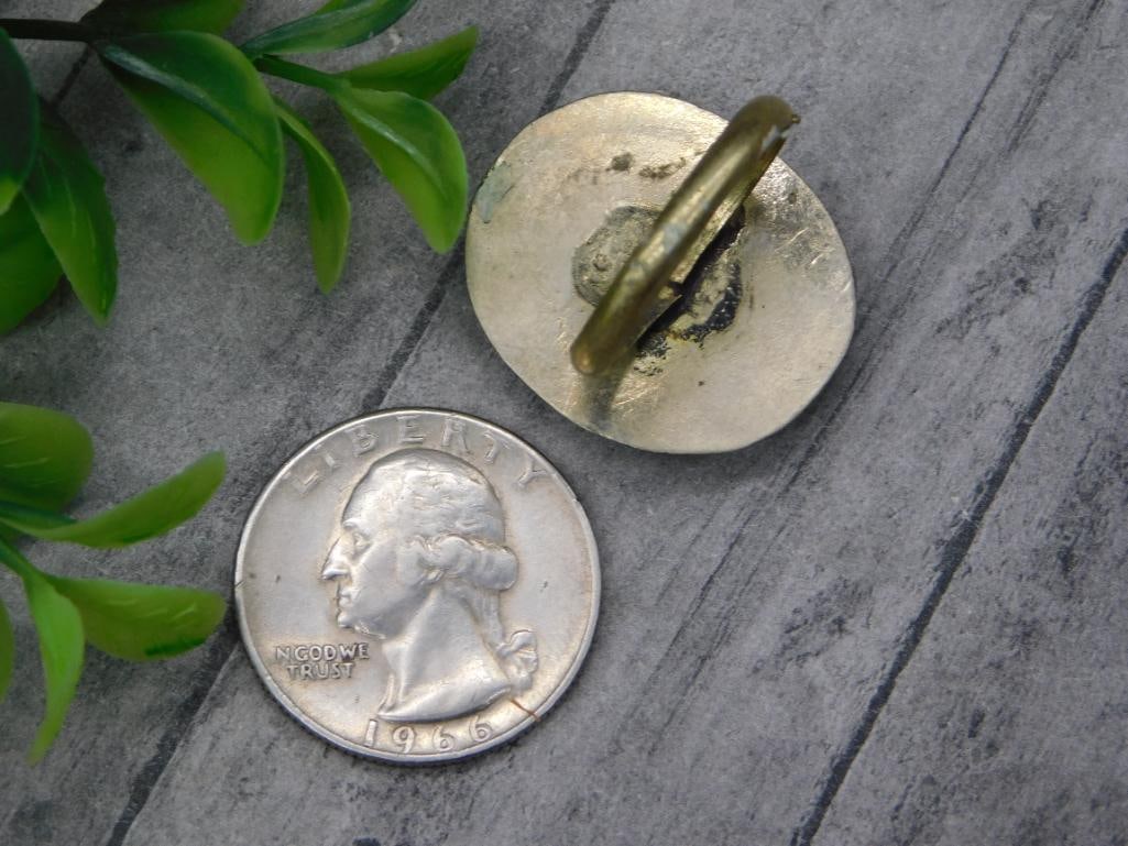 STONE CABOCHON ROCK STONE LAPIDARY SPECIMEN - 2