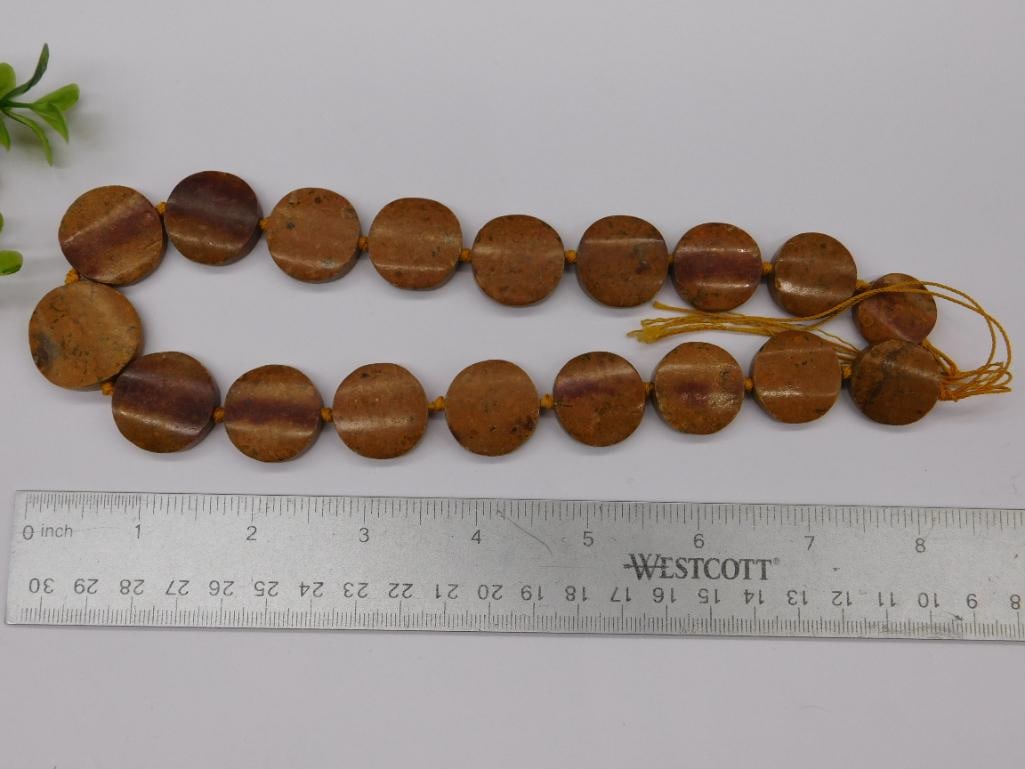 STONE BEADS ROCK STONE LAPIDARY SPECIMEN - 2