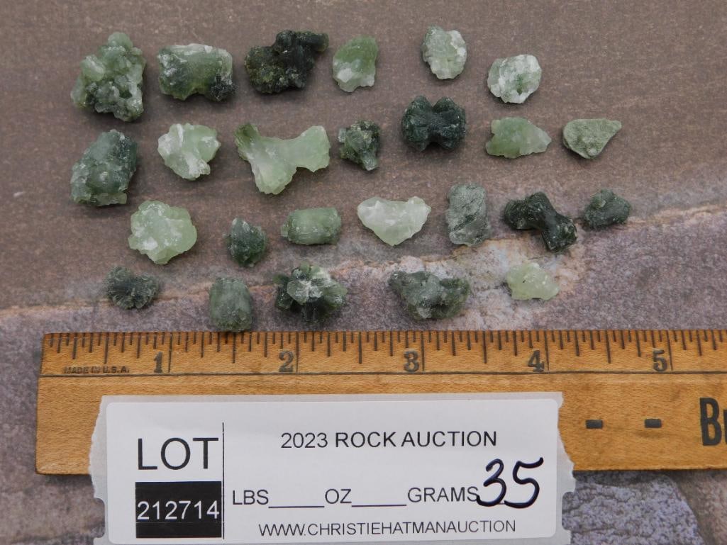 PREHNITE ROCK STONE LAPIDARY SPECIMEN - 2