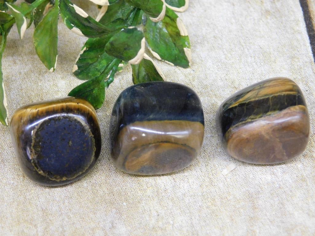 TIGER EYE ROCK STONE LAPIDARY SPECIMEN: TIGER EYE ROCK STONE LAPIDARY SPECIMEN — Part of our Discover Sunken Cove, Crystals and Gems auction at HATMAN'S Auctions! Please see photos for measurements and condition. YES, we have in-house shi