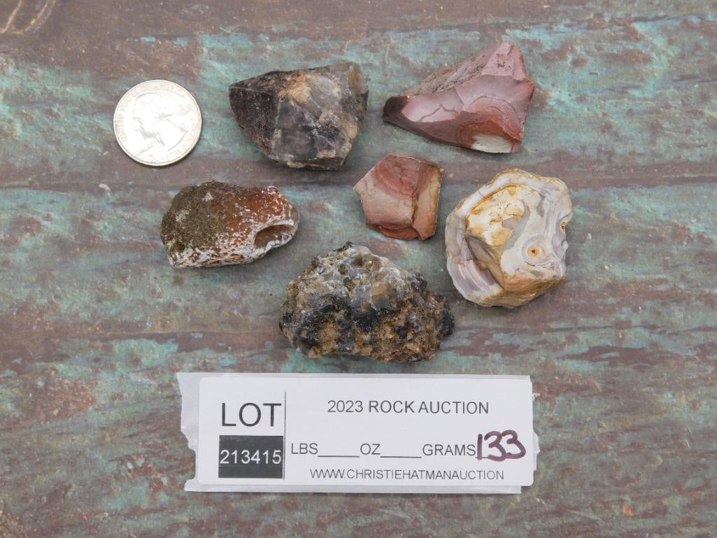 MIXED LOT ROCK STONE LAPIDARY SPECIMEN - 2