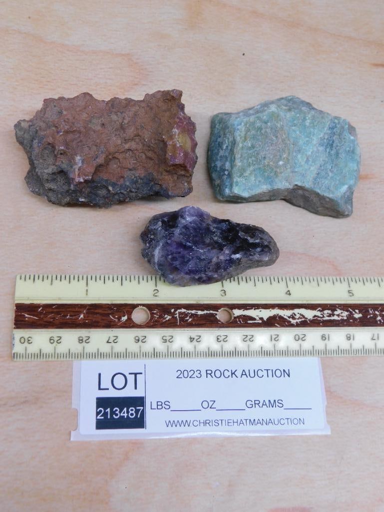 MIXED LOT ROCK STONE LAPIDARY SPECIMEN - 2