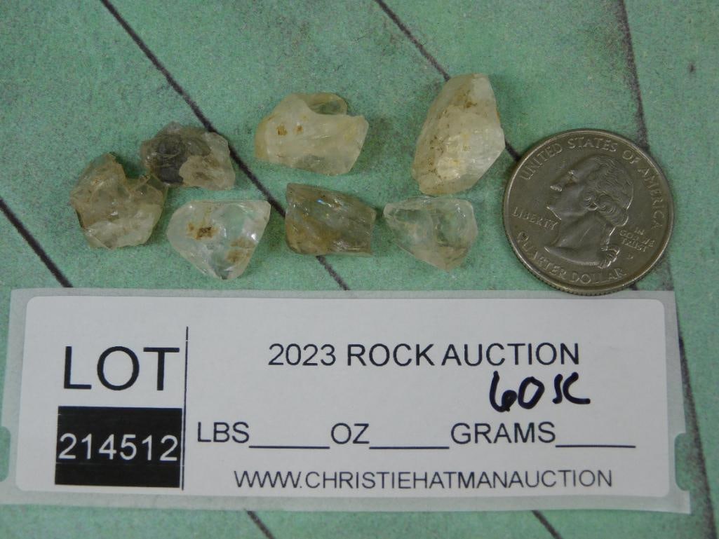 HERKIMER DIAMONDS ROCK STONE LAPIDARY SPECIMEN - 2
