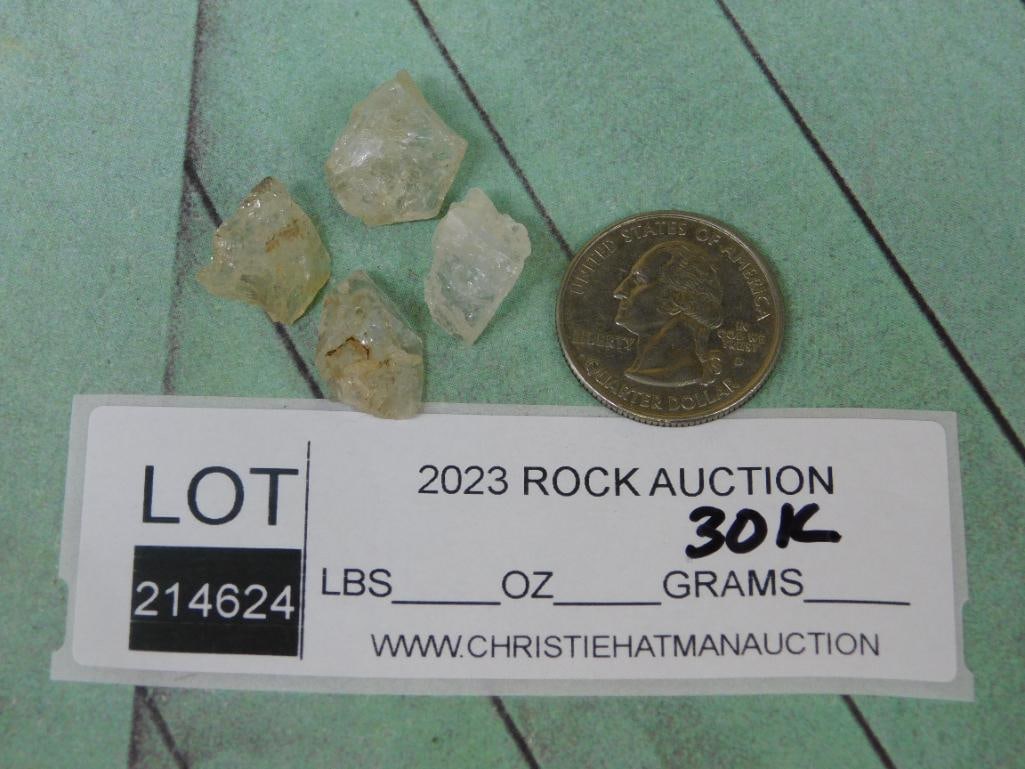 HERKIMER DIAMONDS ROCK STONE LAPIDARY SPECIMEN - 2