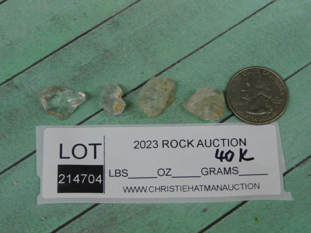 HERKIMER DIAMONDS ROCK STONE LAPIDARY SPECIMEN - 2