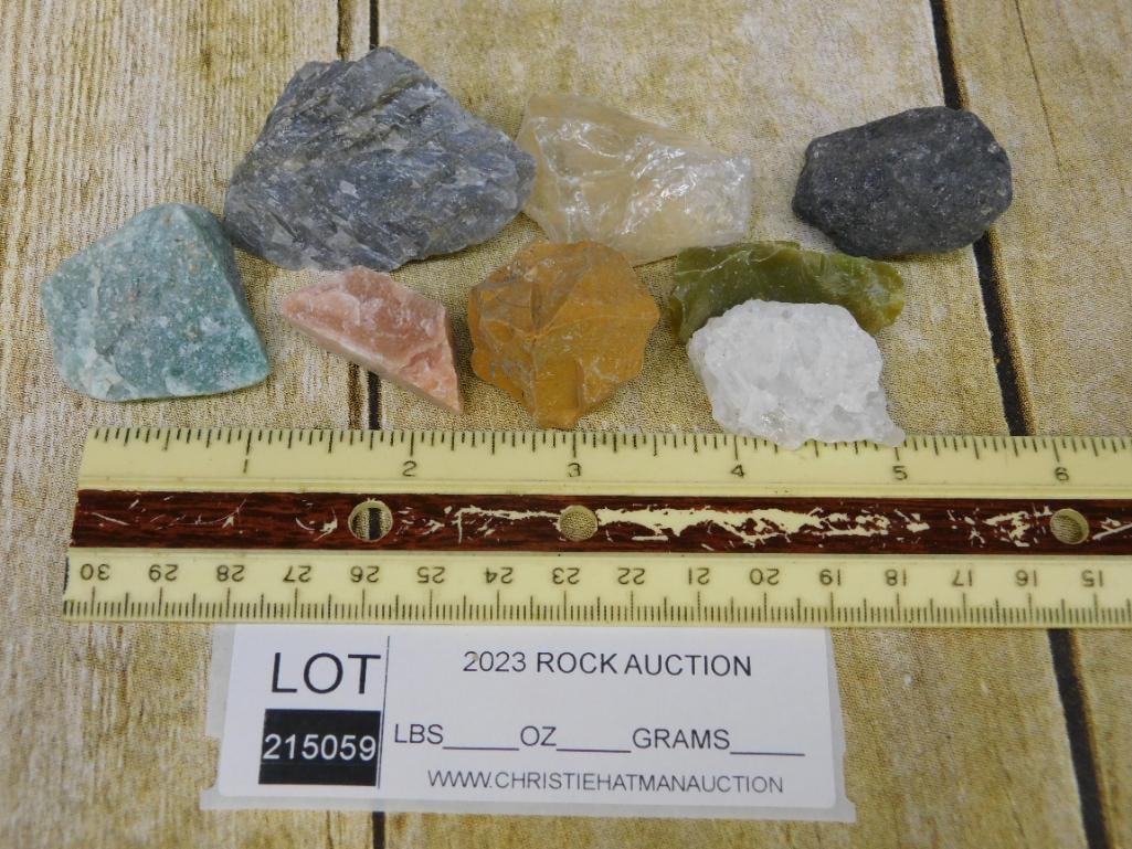 MIXED LOT ROCK STONE LAPIDARY SPECIMEN - 2