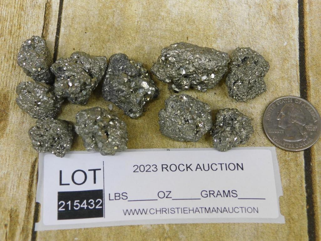 PYRITE ROCK STONE LAPIDARY SPECIMEN - 2