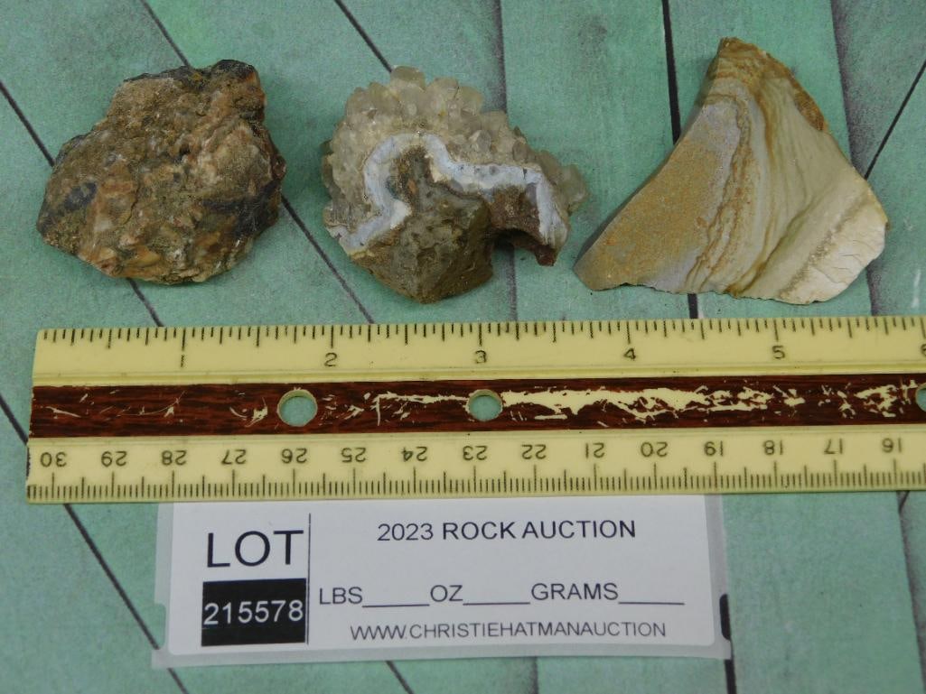 MIXED LOT ROCK STONE LAPIDARY SPECIMEN - 2