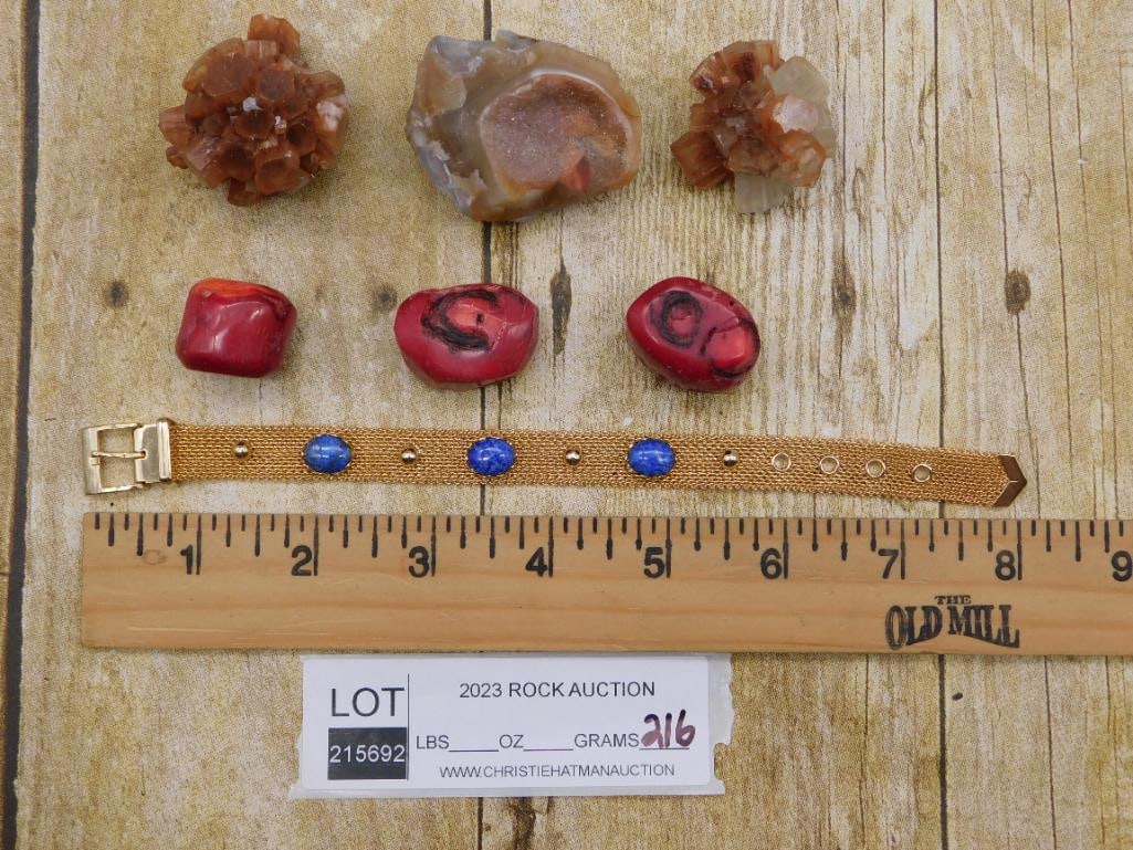 MIXED LOT ROCK STONE LAPIDARY SPECIMEN - 2