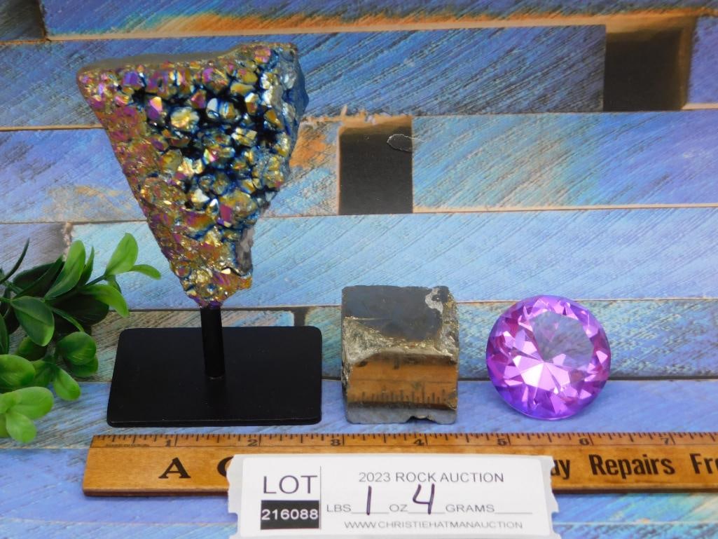 MIXED LOT ROCK STONE LAPIDARY SPECIMEN - 2