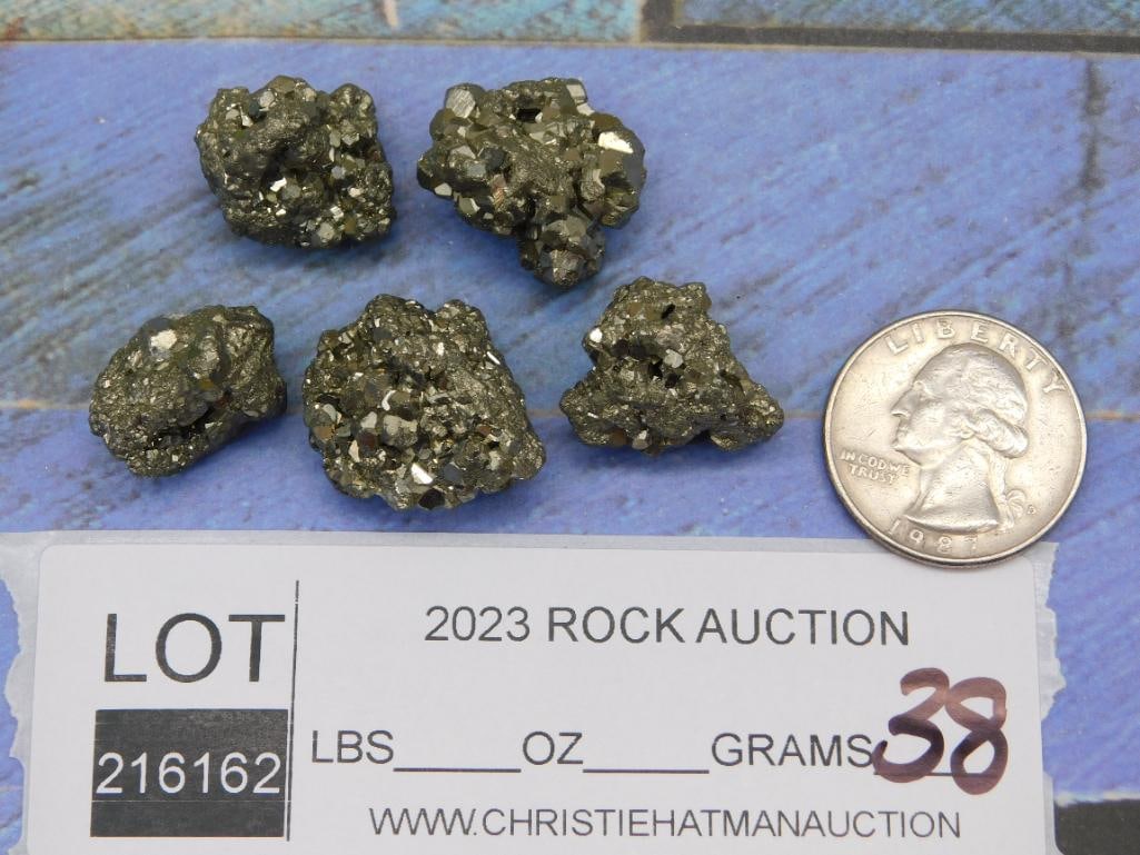 PYRITE ROCK STONE LAPIDARY SPECIMEN - 2