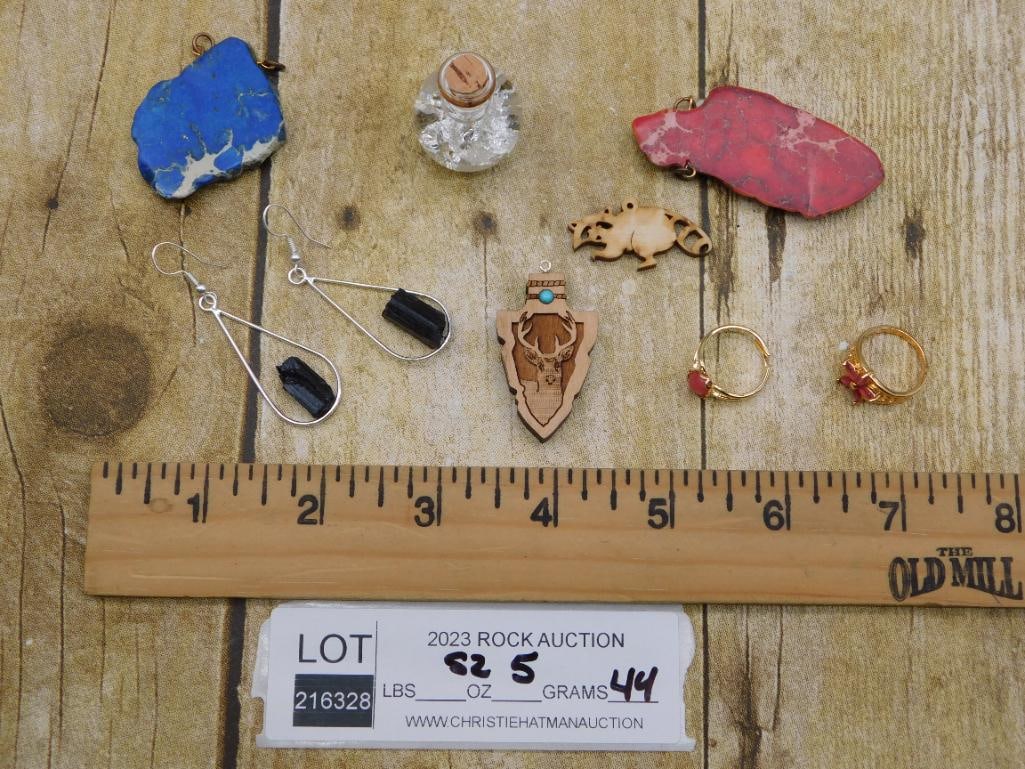 MIXED LOT ROCK STONE LAPIDARY SPECIMEN - 2