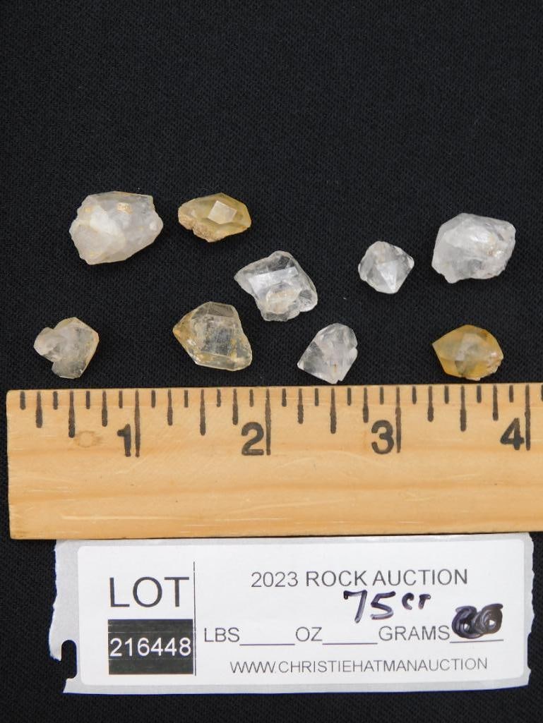 HERKIMER DIAMONDS ROCK STONE LAPIDARY SPECIMEN - 2