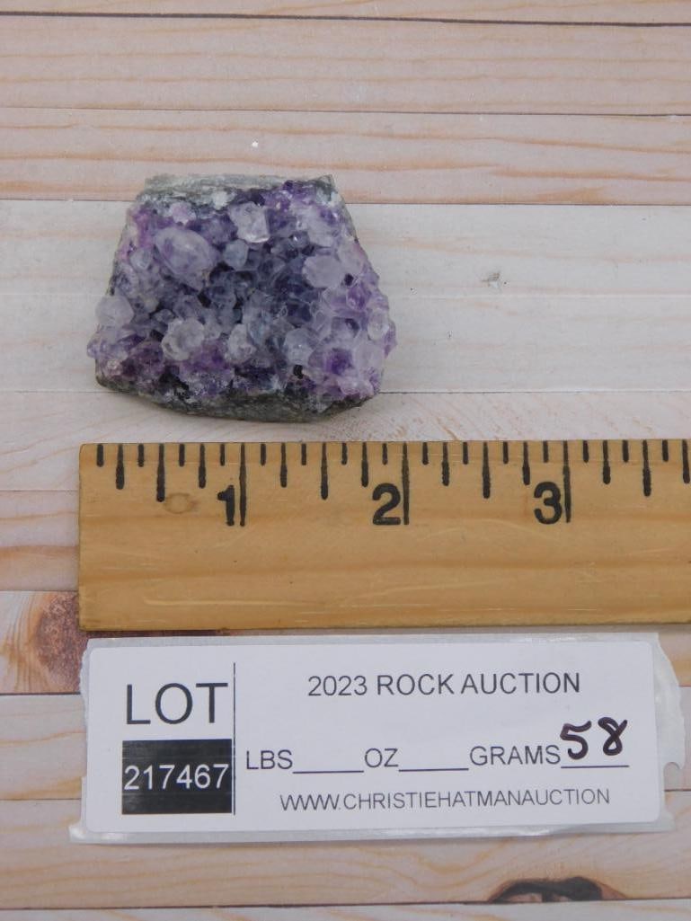 AMETHYST ROCK STONE LAPIDARY SPECIMEN - 2