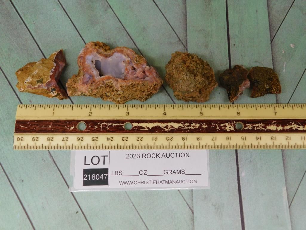 MIXED ROUGH LOT ROCK STONE LAPIDARY SPECIMEN - 2